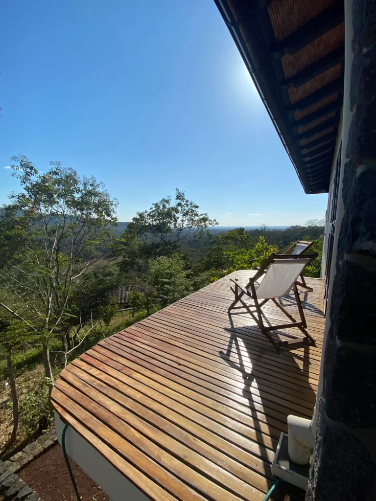 deck at el Respiro
