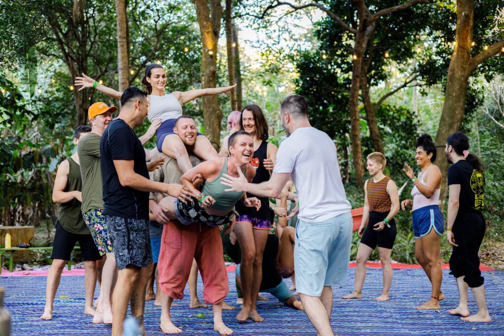 Acroyoga at Casa Acro nicaragua
